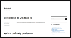 Desktop Screenshot of enterlink.pl